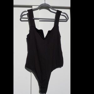 Amuse Society Black Bodysuit Size M